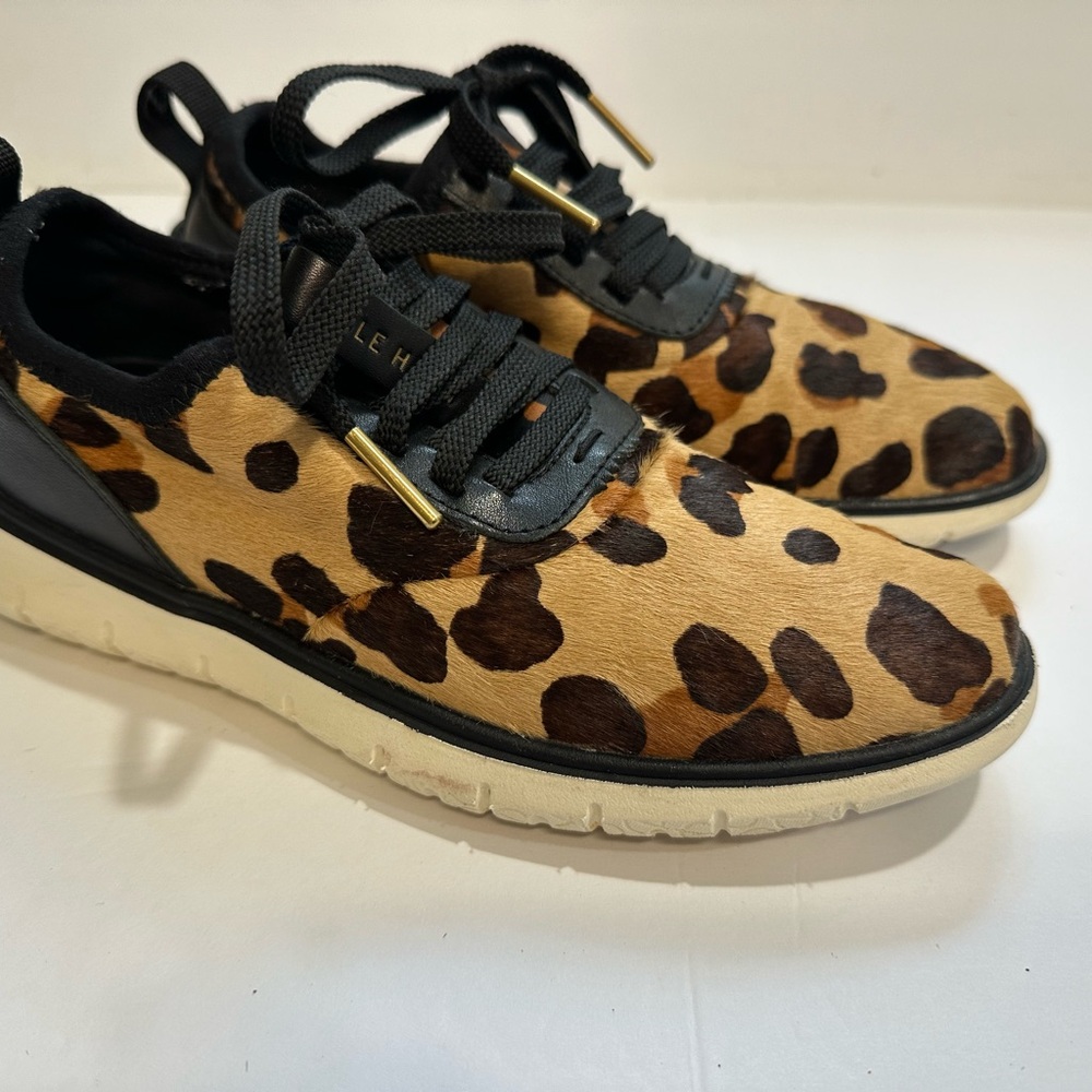 Cole Haan cheetah print shoes